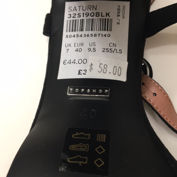 NWT Topshop High Heeled Sandals Size 10 - Picture 8 of 8